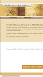 Mobile Screenshot of konzerte-schloss-glienicke.de